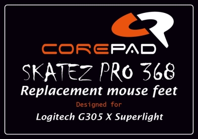 Preview: Mouse Skates Feet X-RAYPAD Jade Obsidian Unusual Way Sports UWS Silver Fox Magic PLUS Tiger EspTiger Ice V2 Arc Corepad Skatez Logitech G305 305 G304 304 X Superlight